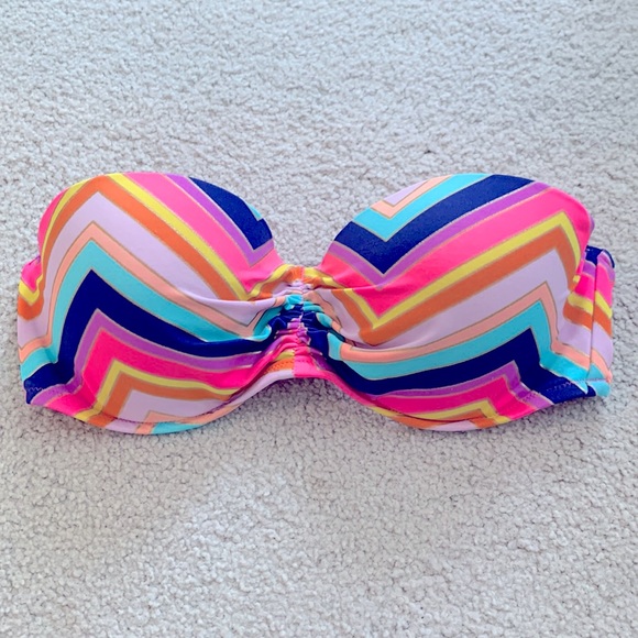 Rainbow Victoria’s Secret 34D Bikini Top - Picture 1 of 8